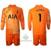 Maglia da Calcio Portiere a Maniche Lunghe Tottenham Hotspur Hugo Lloris 1 Alternativa 2021-22 per Bambino